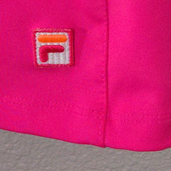 Fila Women’s Tank Top Retro Sport Y2K Active Pink Racerback Tennis Aesthetic M - Picture 5 of 7